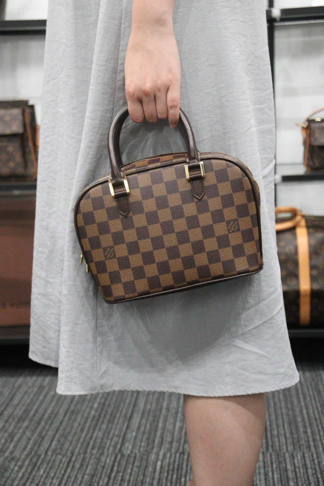 Louis Vuitton Damier Ebene Mini Sarria