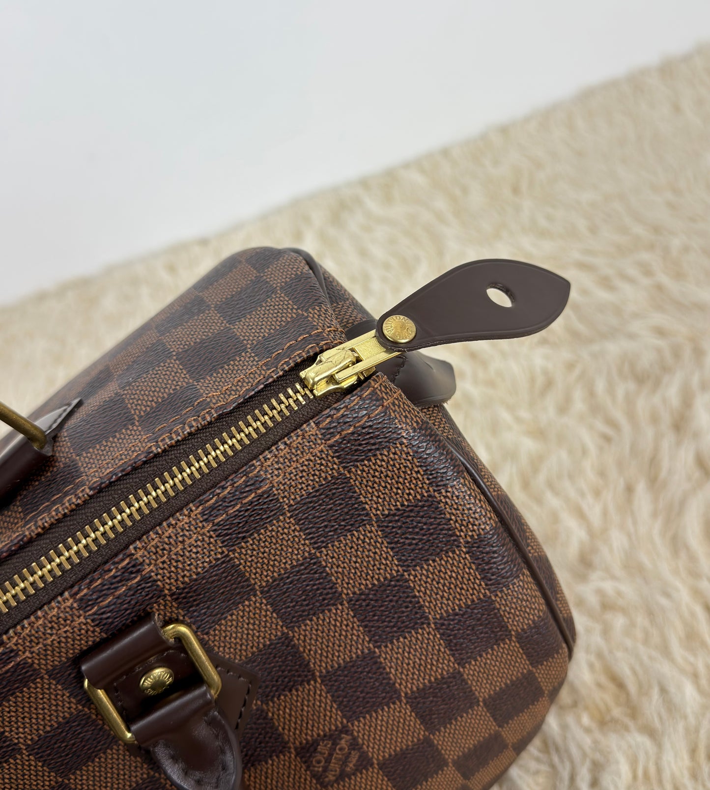 Louis Vuitton Speedy 30 Damier Ebene Canvas