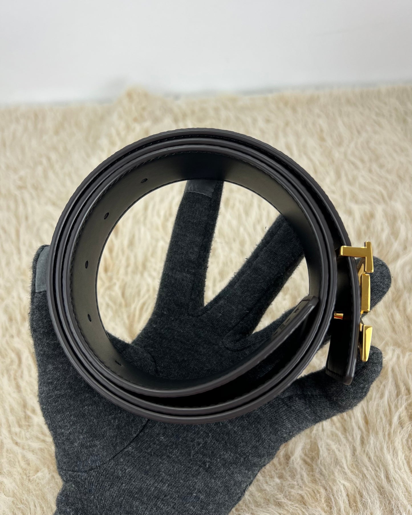 Louis Vuitton Monogram Canvas LV Initiales Reversible Belt 90/36