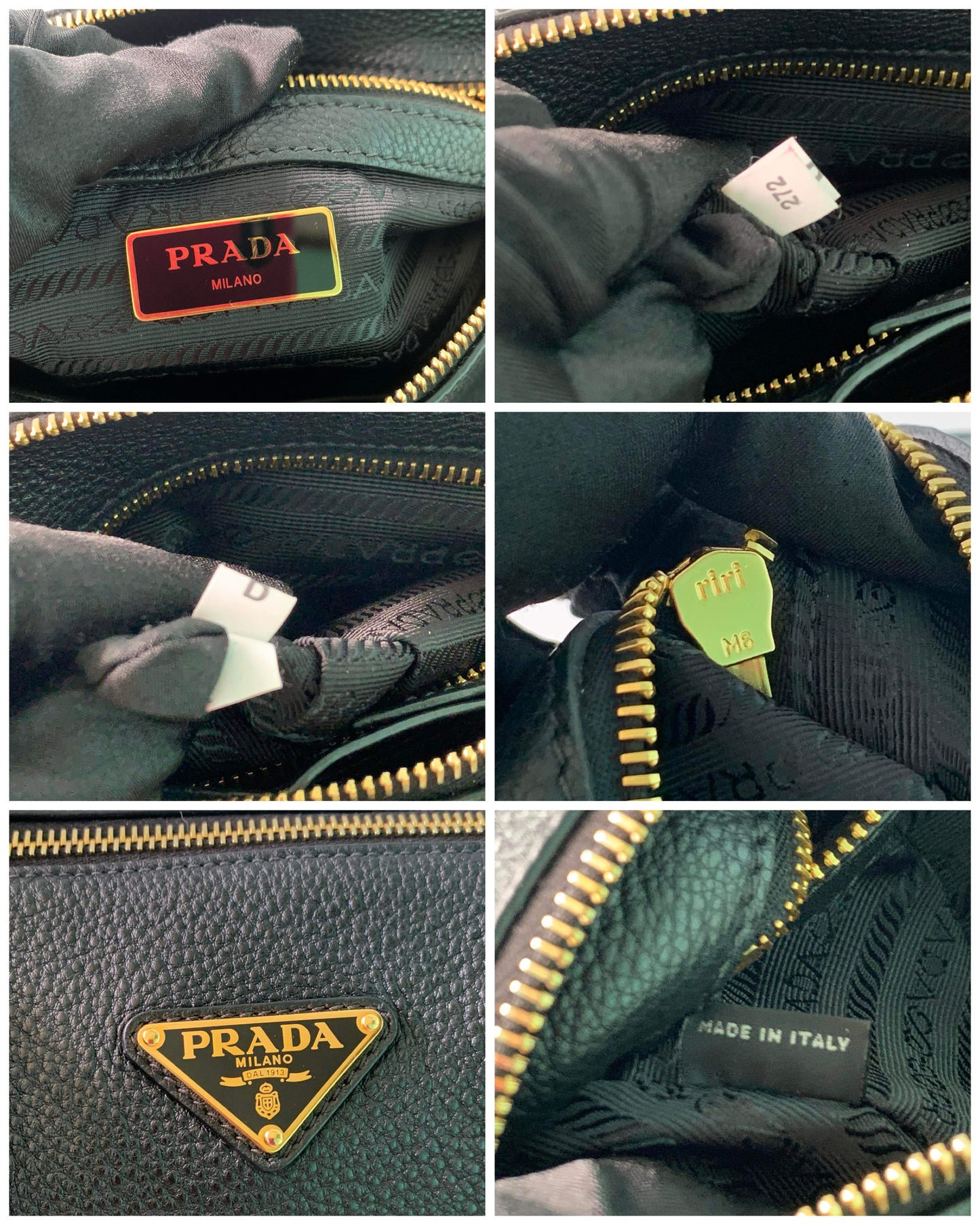 Prada vitello phenix boston bag