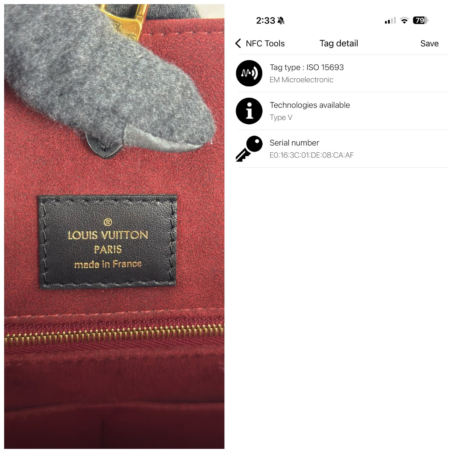 Louis Vuitton OnTheGo MM Bag Empreinte