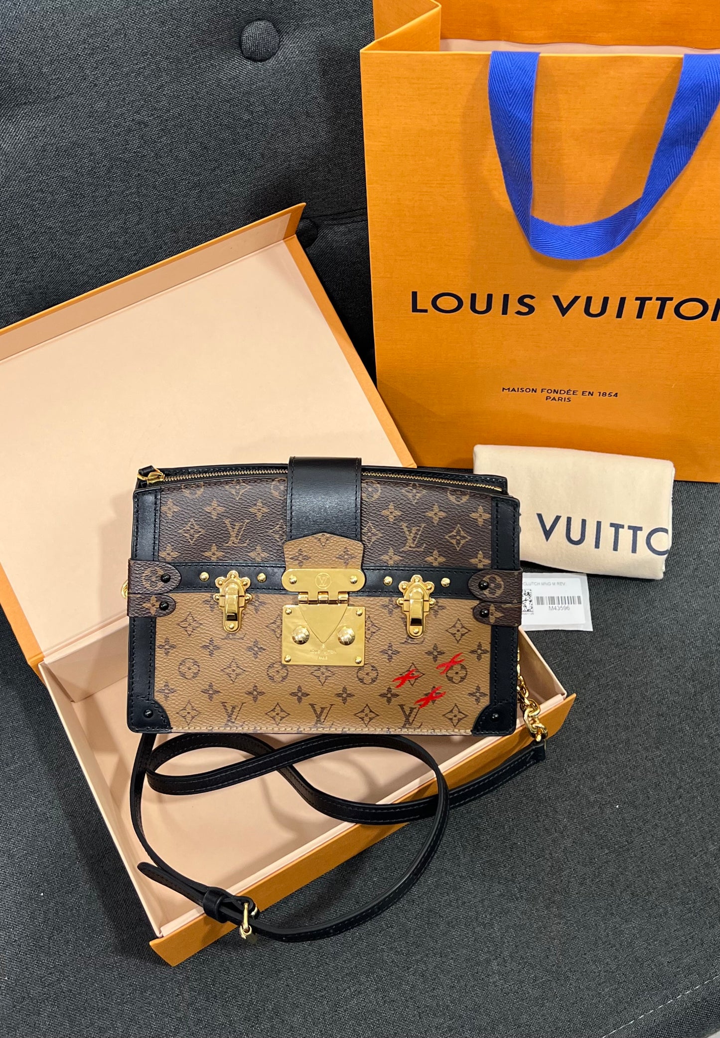 Louis Vuitton Trunk Clutch Reverse Monogram