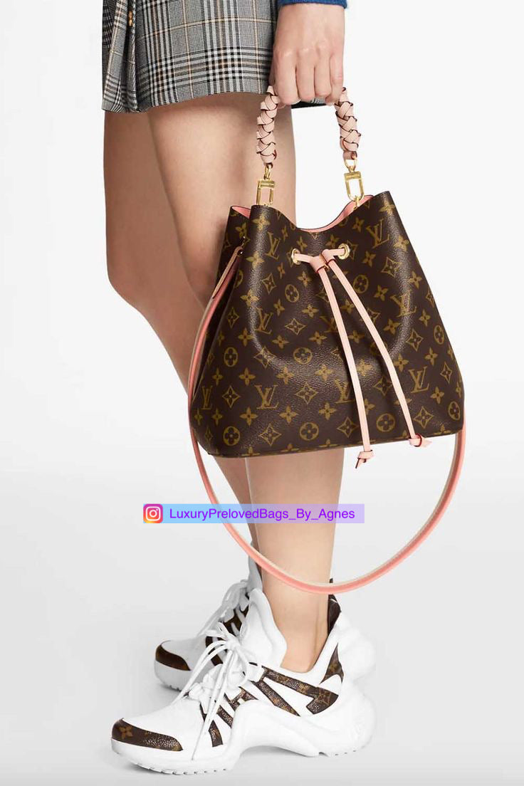 Louis Vuitton NeoNoe MM Braided Handle Monogram