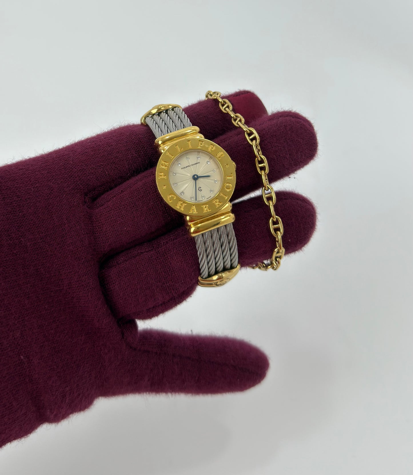 Charriol St-Tropez Watch 26mm ( White Face )
