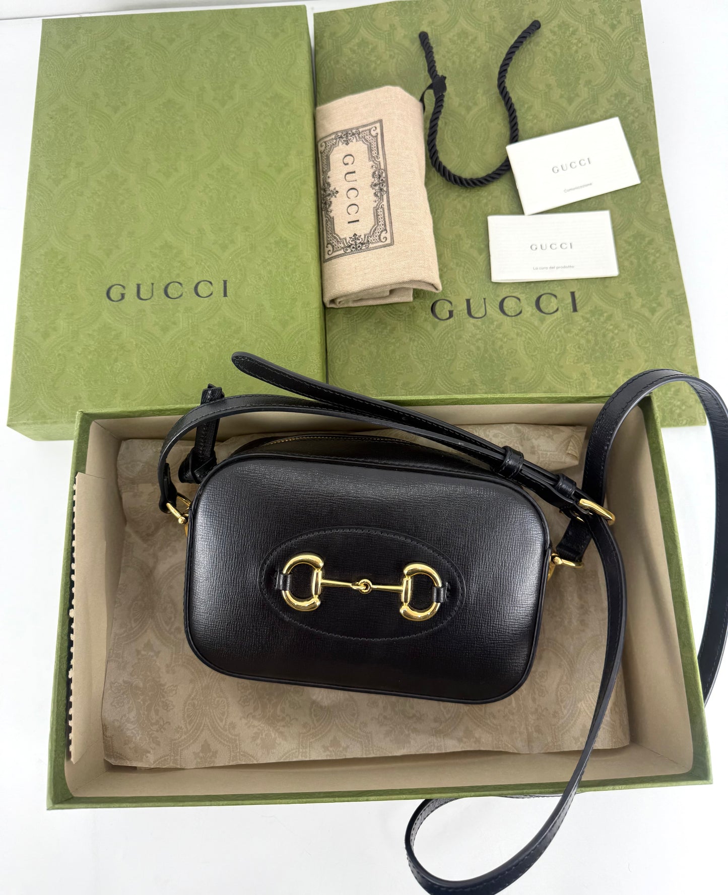 Gucci Gucci Horsebit 1955 Small Camera Bag