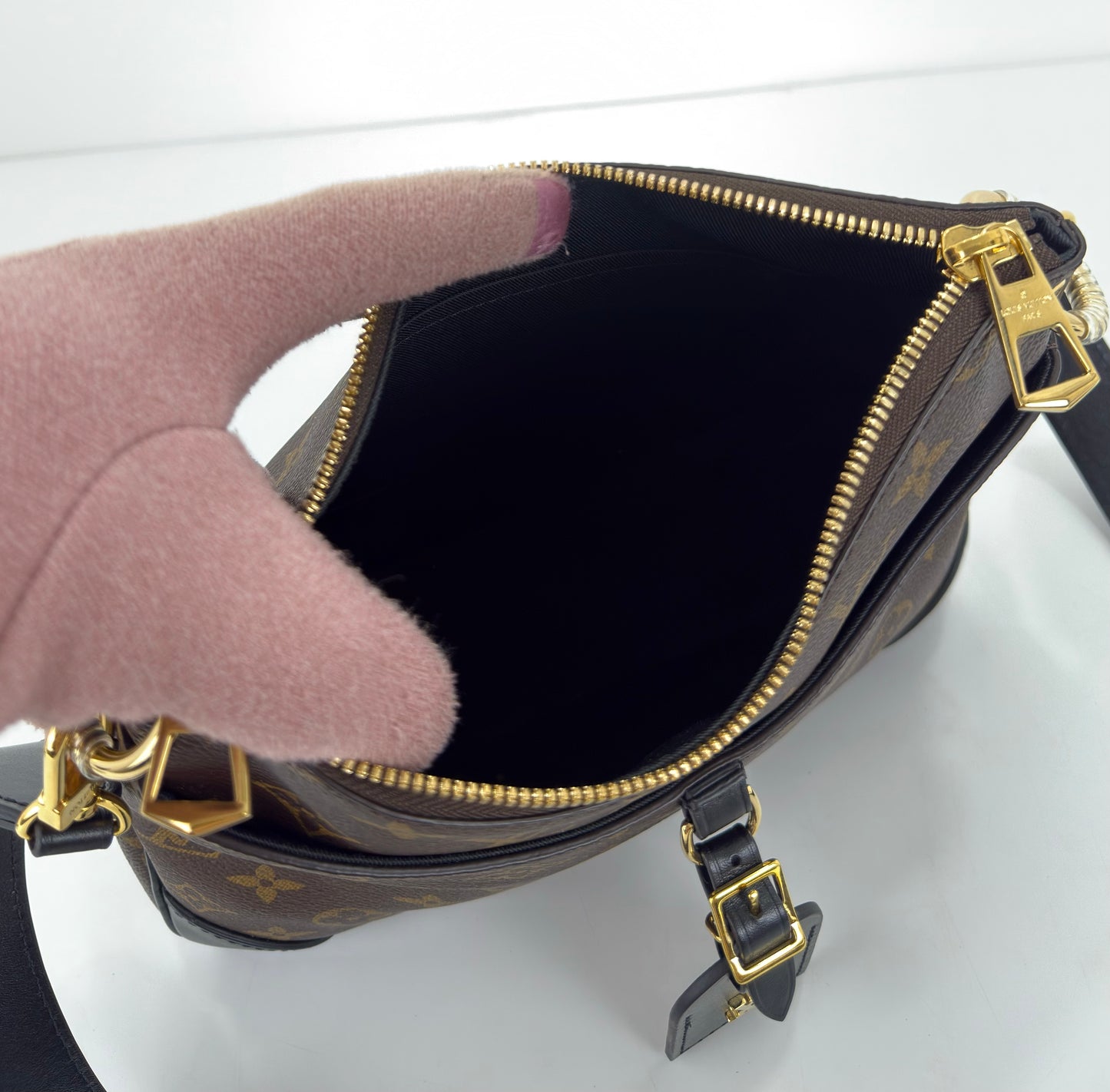 Louis Vuitton Monogram Canvas Odeon PM Noir