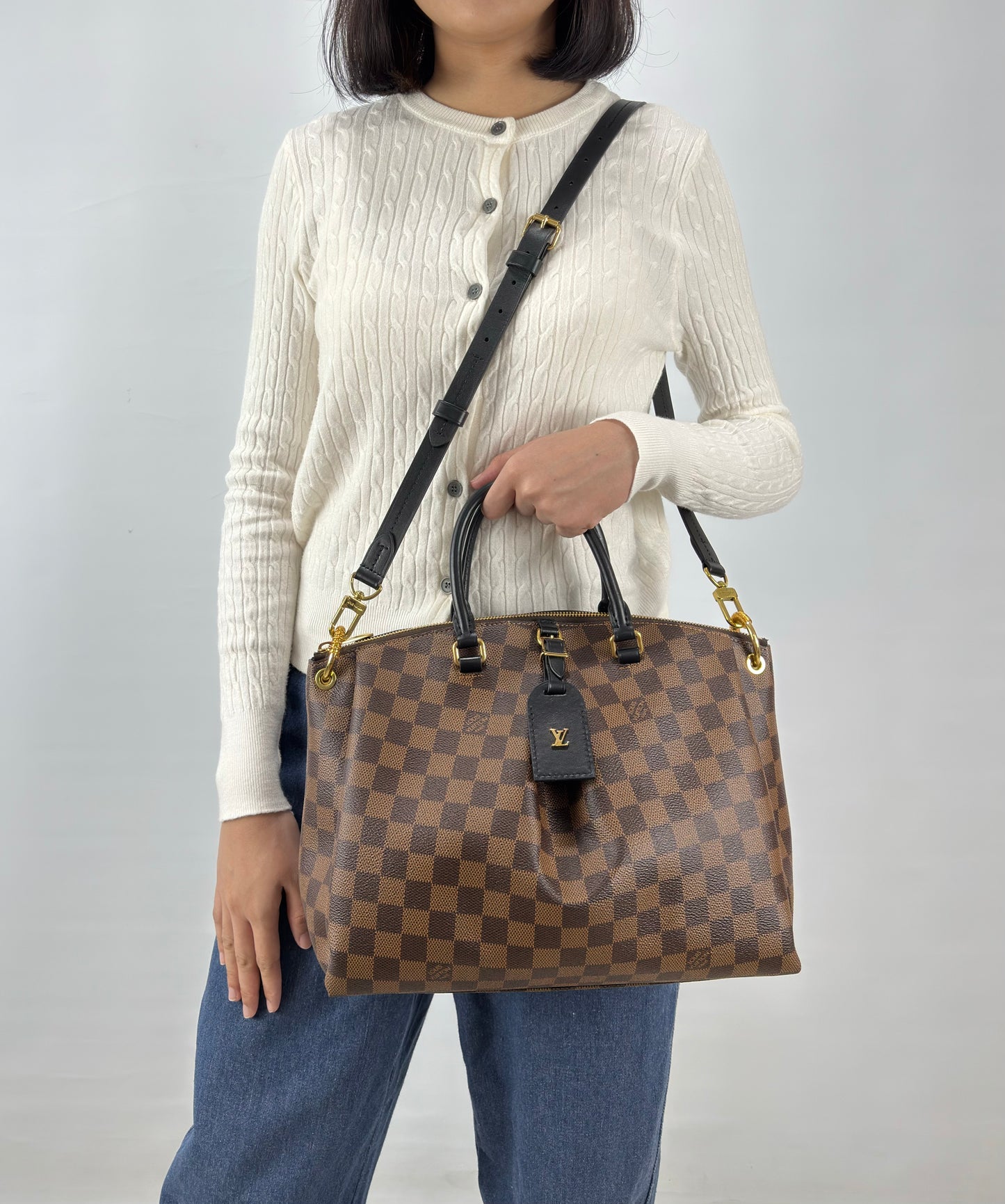 Louis Vuitton Odeon Tote MM Damier Ebene
