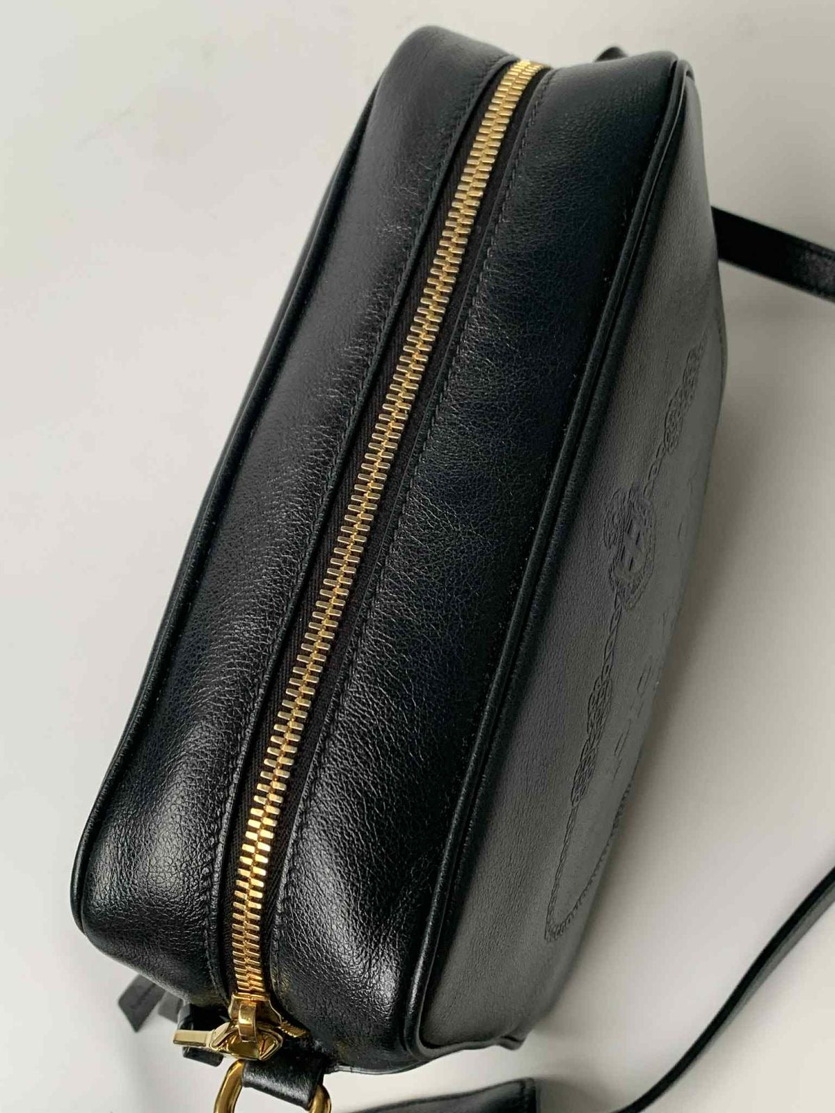 Prada Embossed Logo Camera Bag