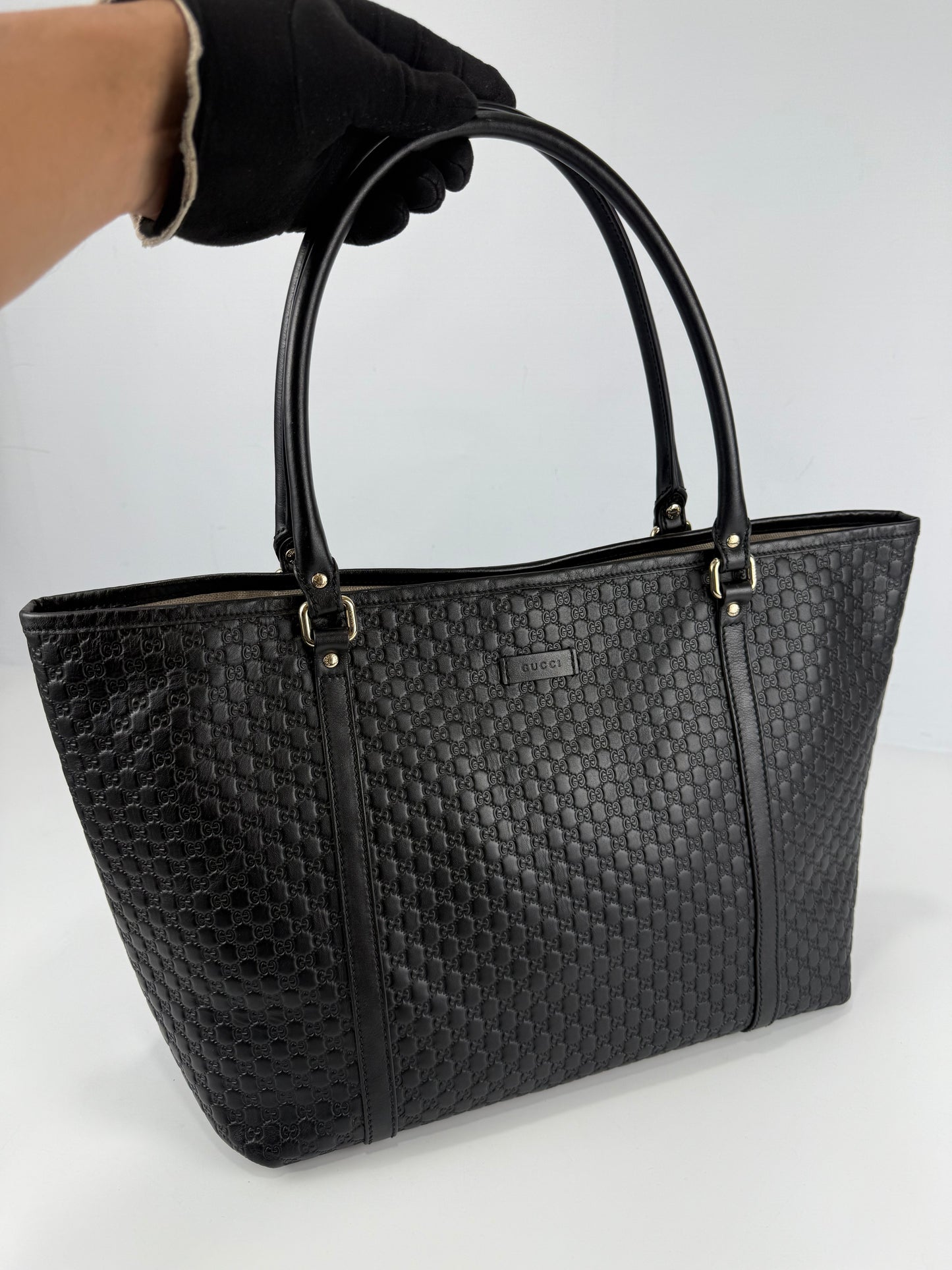 Gucci Microguccissima Tote Bag