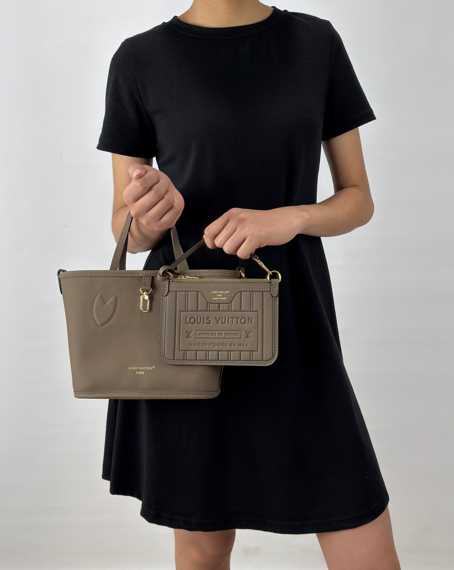 Louis Vuitton Inside Out BB Dark Fango Monogram