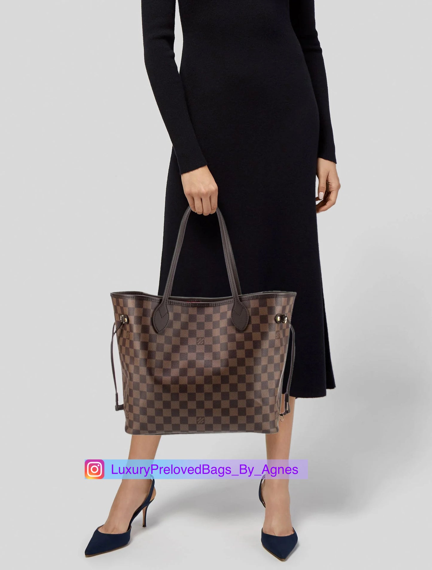 Louis Vuitton Neverful MM Damier Ebene