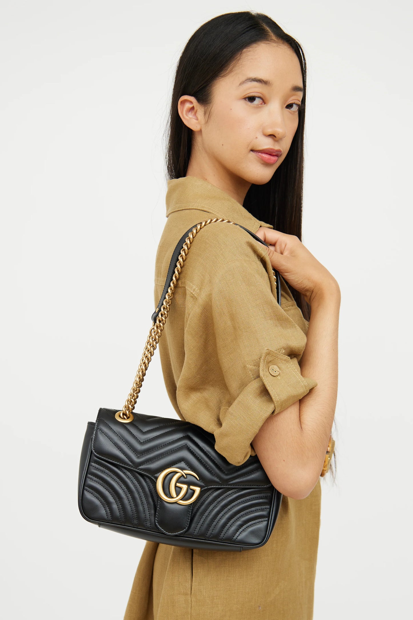 Gucci GG Marmont Flap Small Size