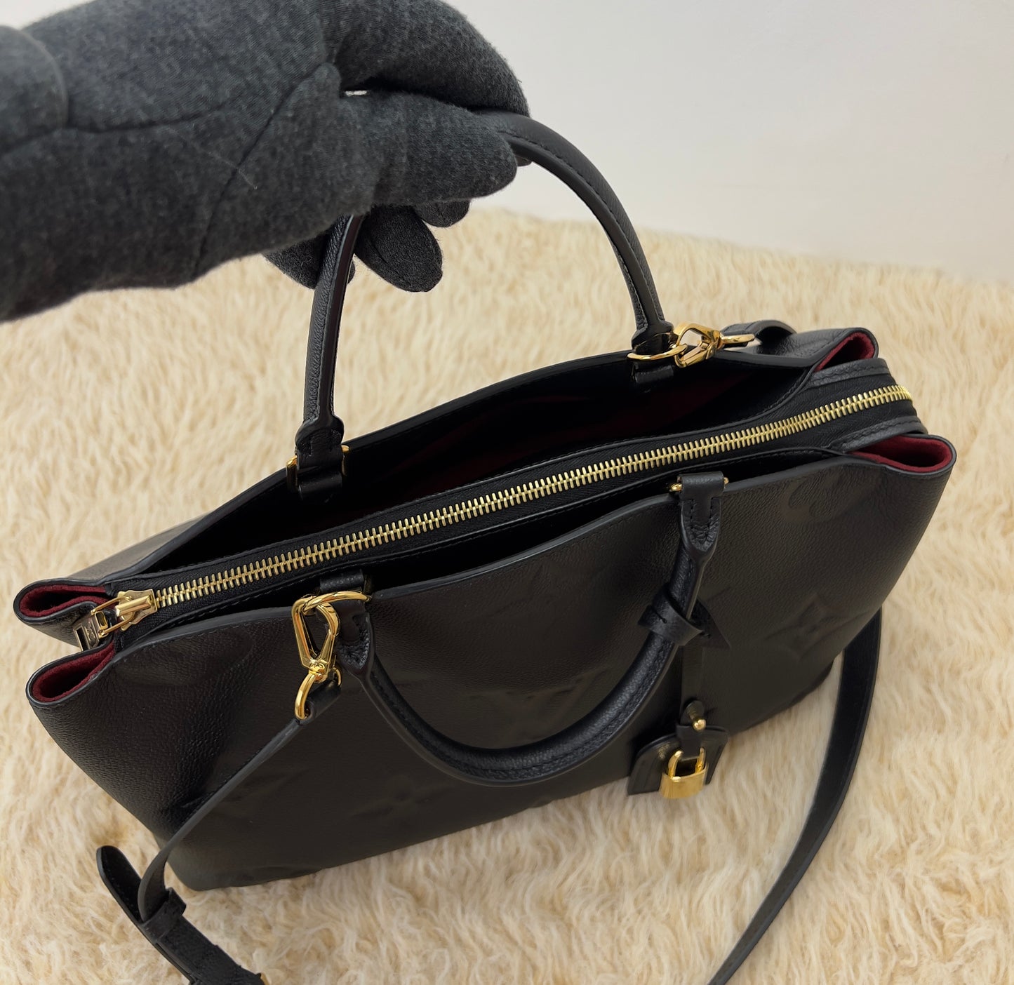 Louis Vuitton Grand Palais Monogram Empreinte Leather