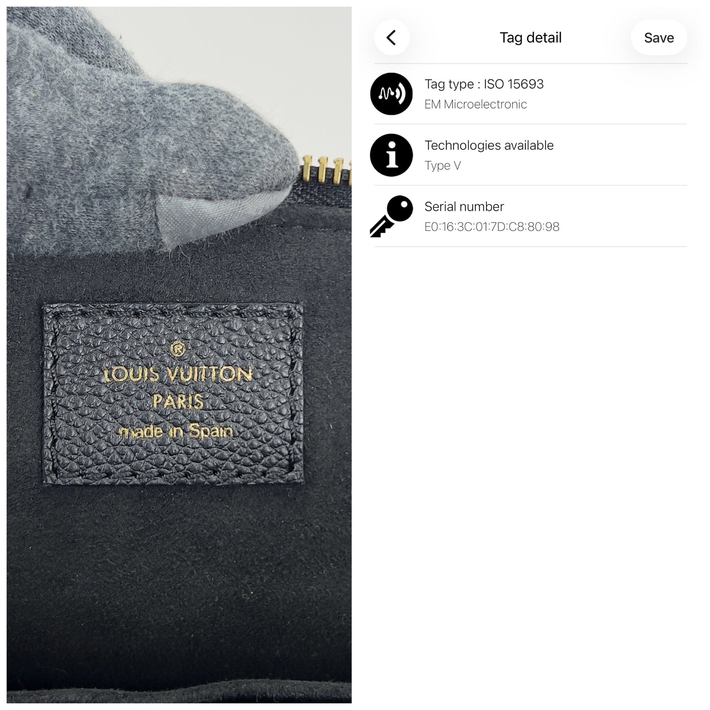 Louis Vuitton Petit Palais Bicolour Monogram Empreinte