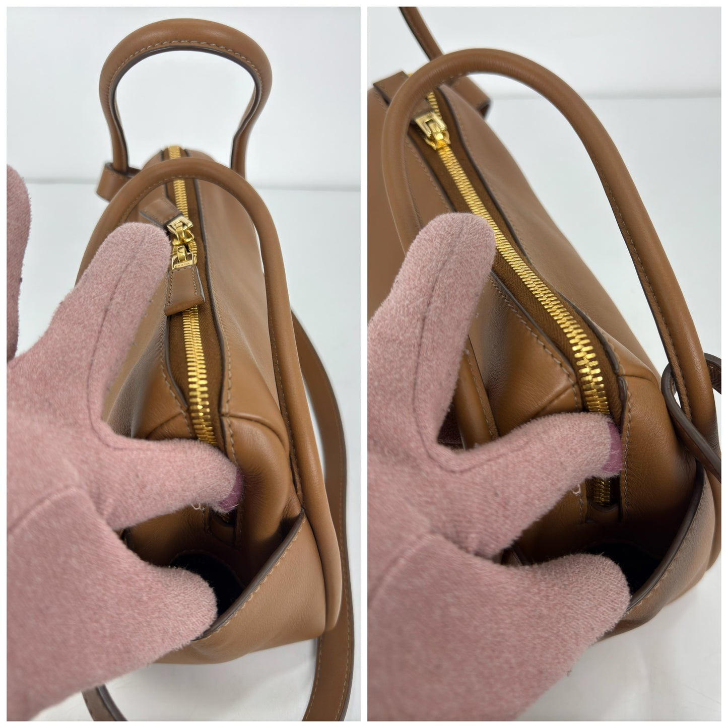 Prada Prada Darling Tote Bag In Caramel