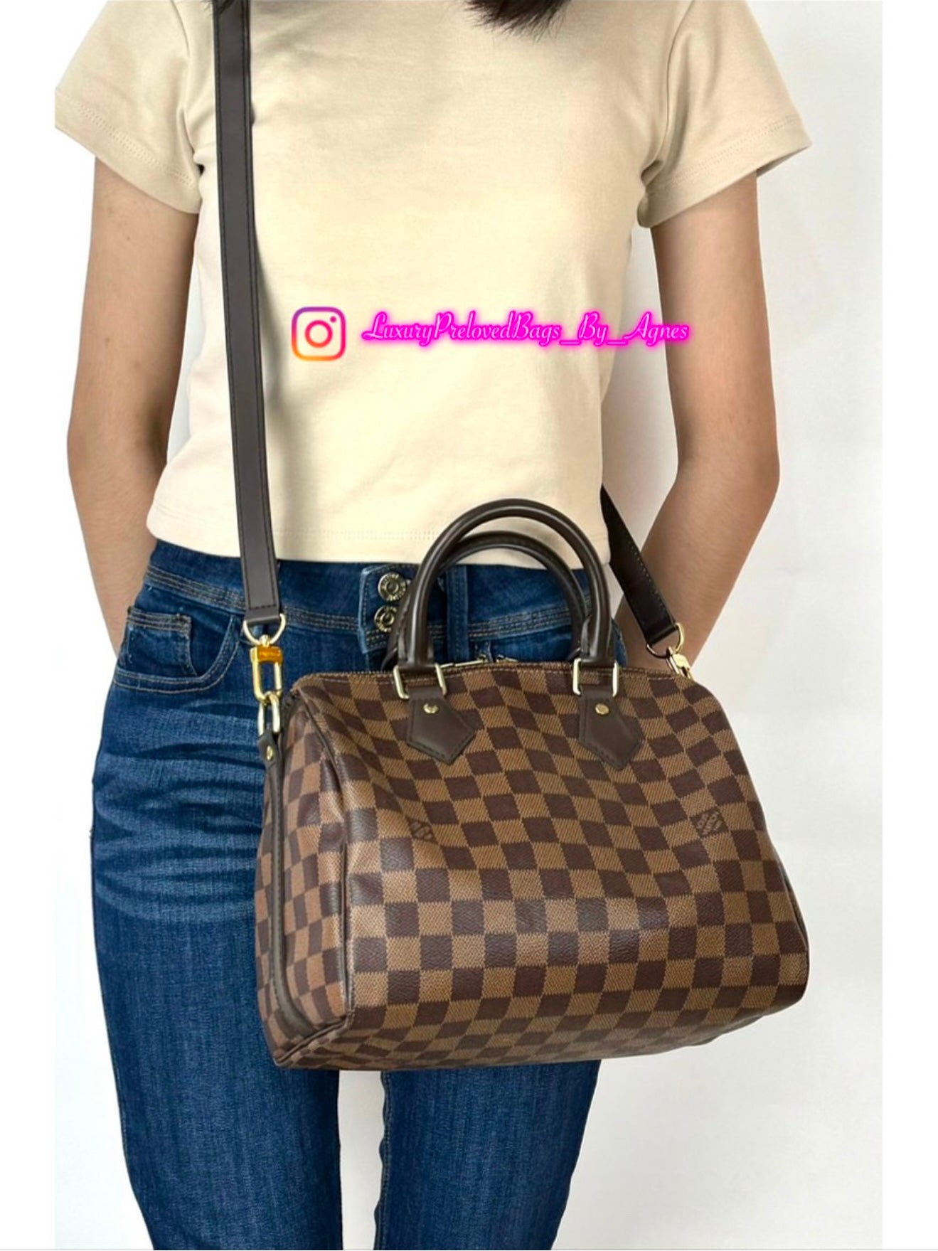 Louis Vuitton Bando 25 Damier Ebene