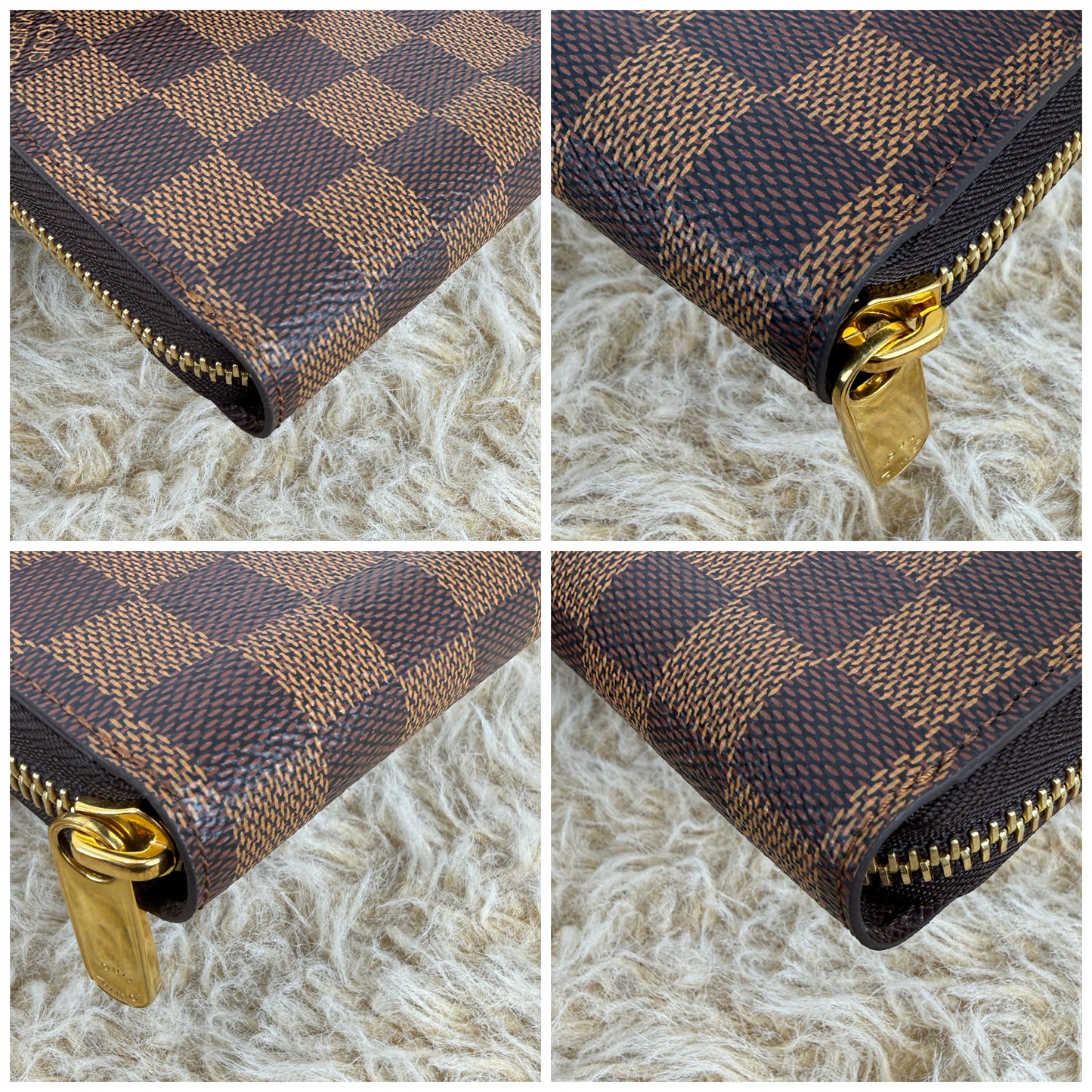 Louis Vuitton Damier Ebene Zippy Wallet