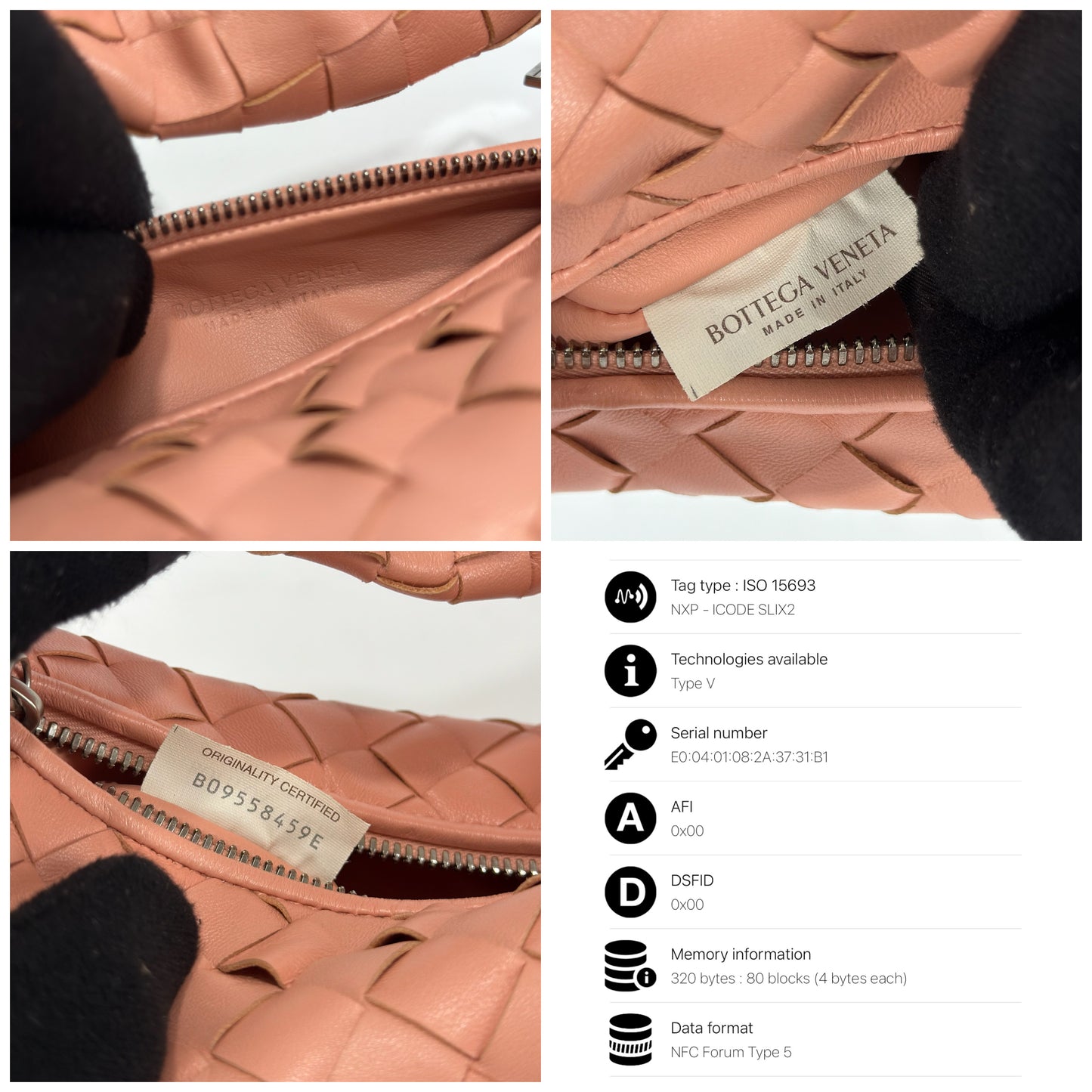 Bottega Venetta Nappa Intrecciato Mini Jodie