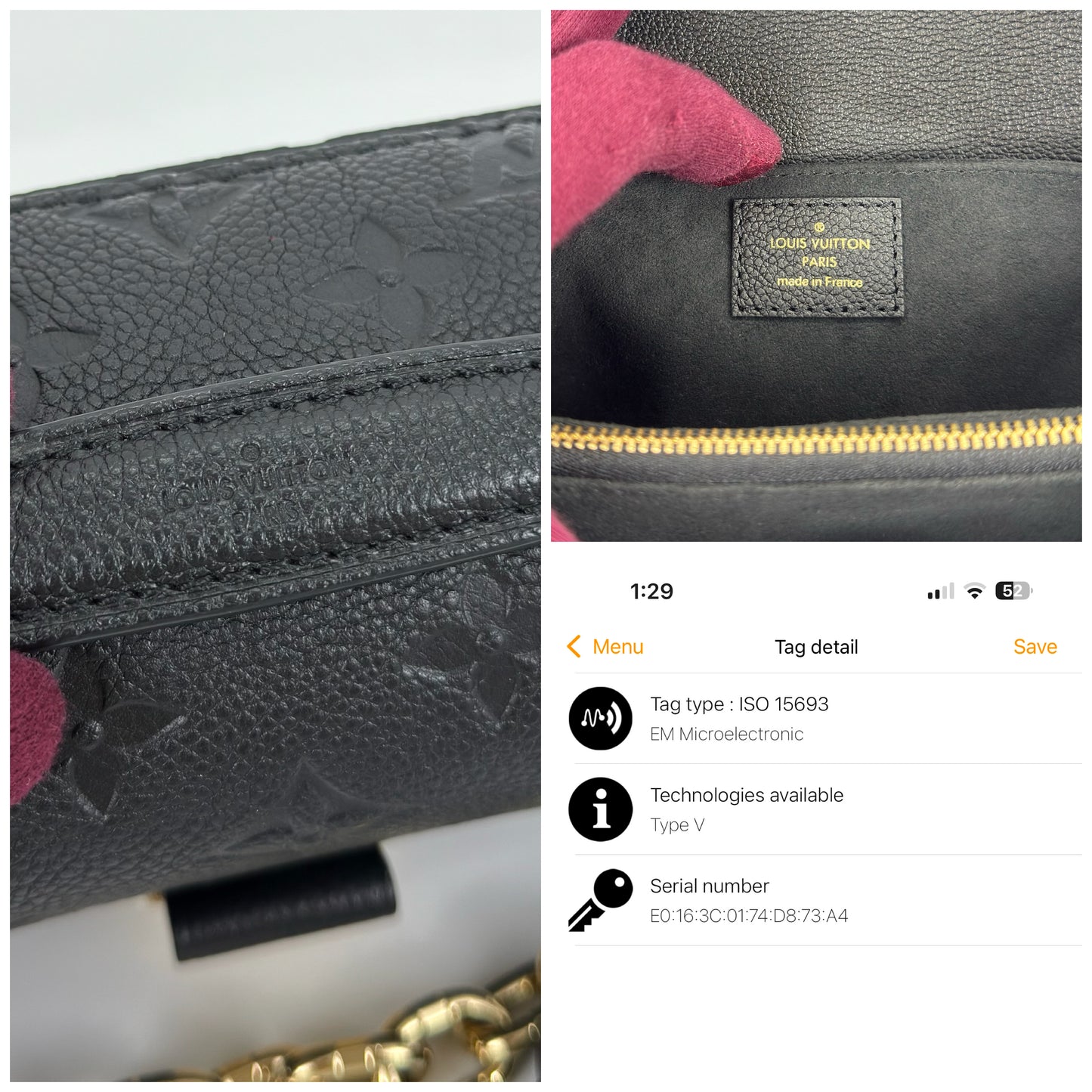 Louis Vuitton Pochette Métis East West Monogram Empreinte