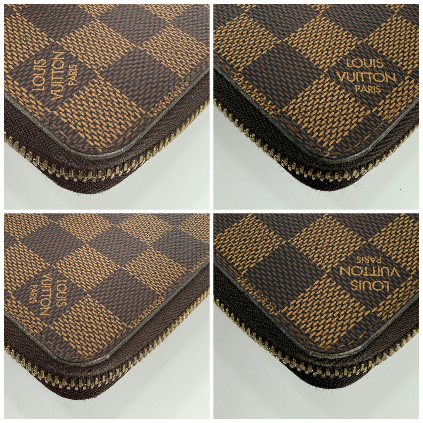 Louis Vuitton Zippy Wallet Damier Ebene