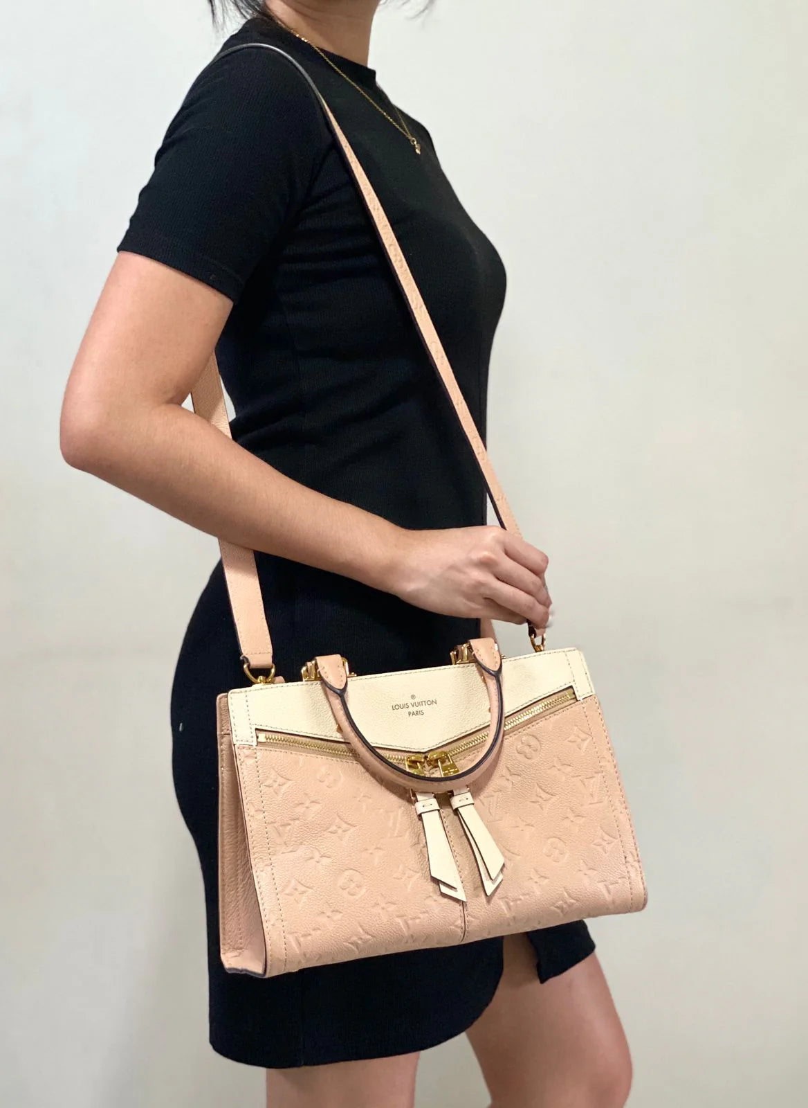Louis Vuitton Sully Tote PM Empreinte Leather