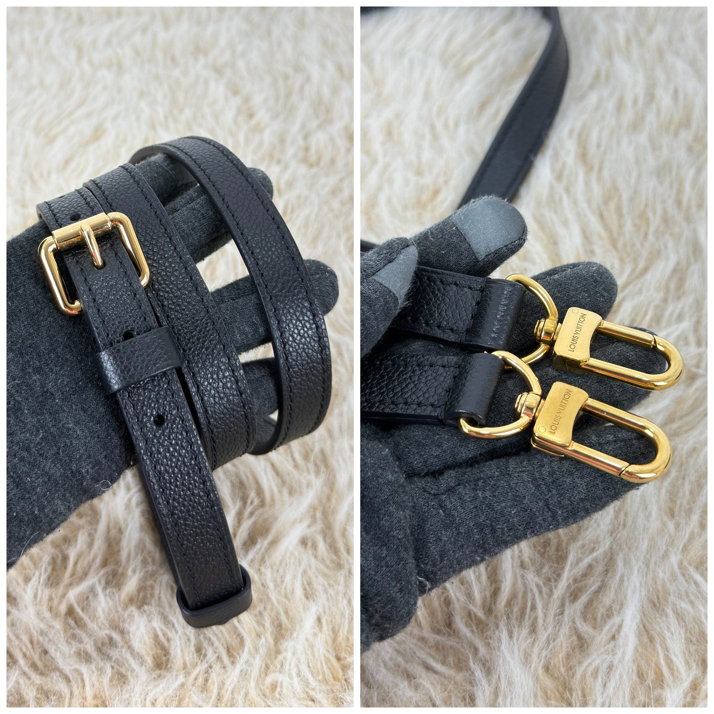 Louis Vuitton Pochette Métis Bicolor Monogram Empreinte