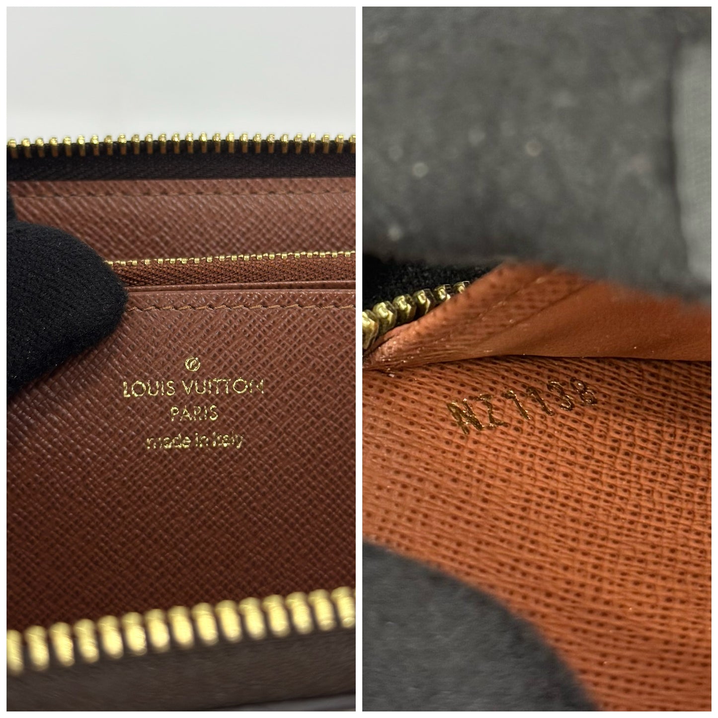 Louis Vuitton Monogram Zippy Wallet