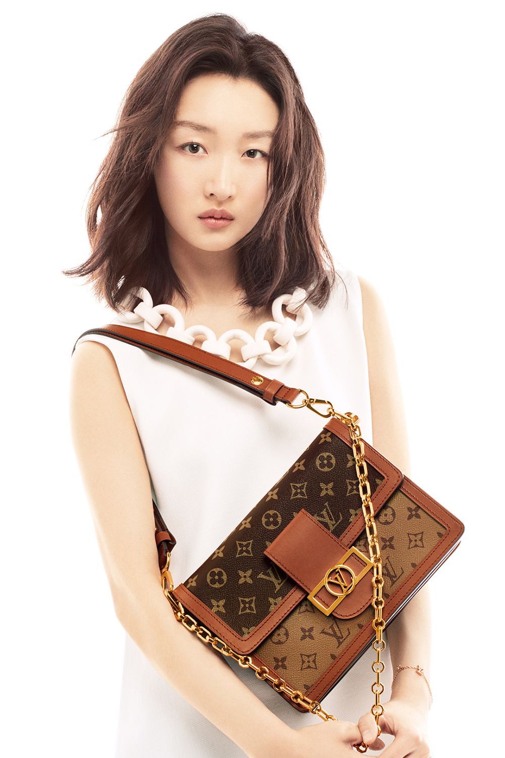 Louis Vuitton Reverse Monogram Dauphine MM