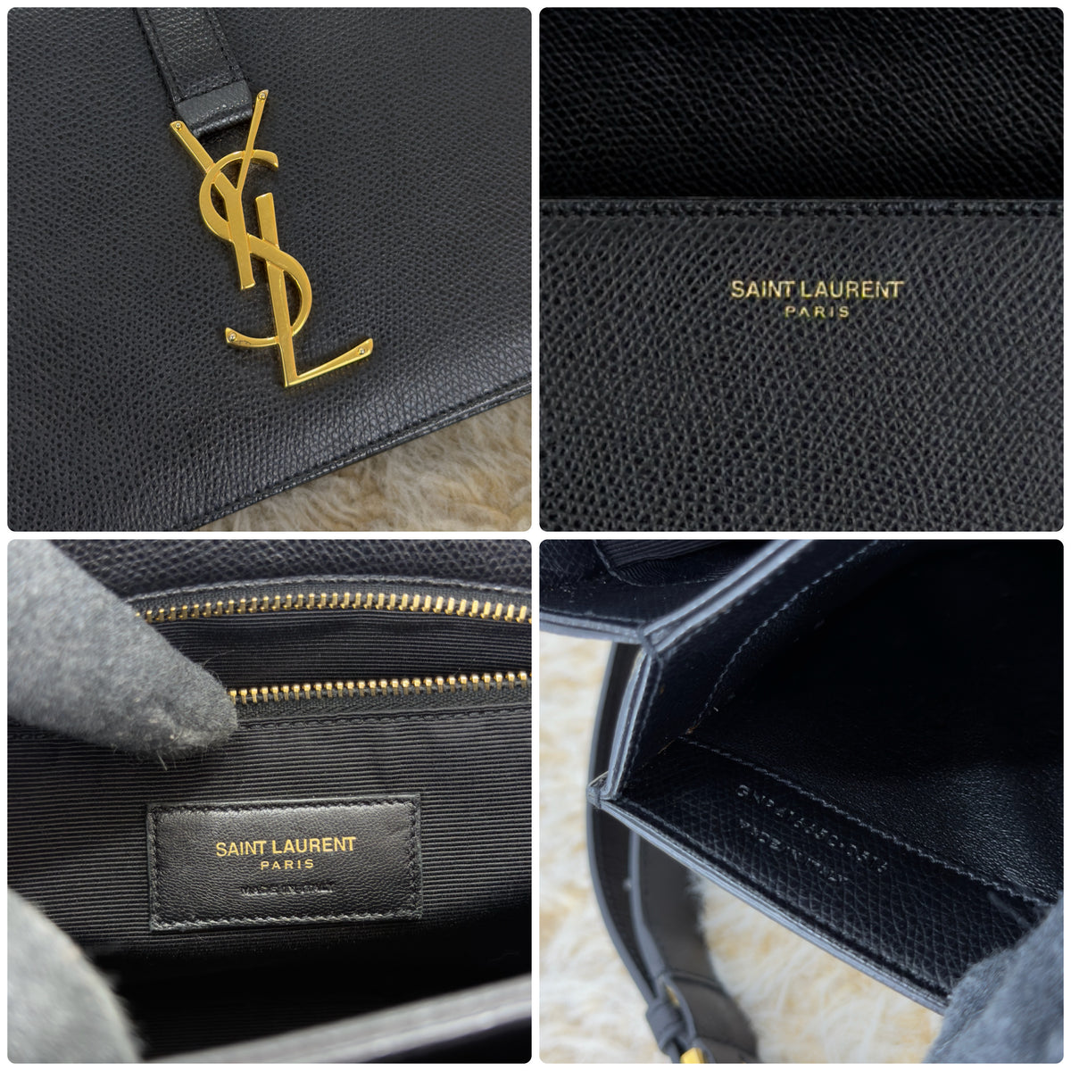 Saint Laurent Medium Classic Monogram Universite Bag