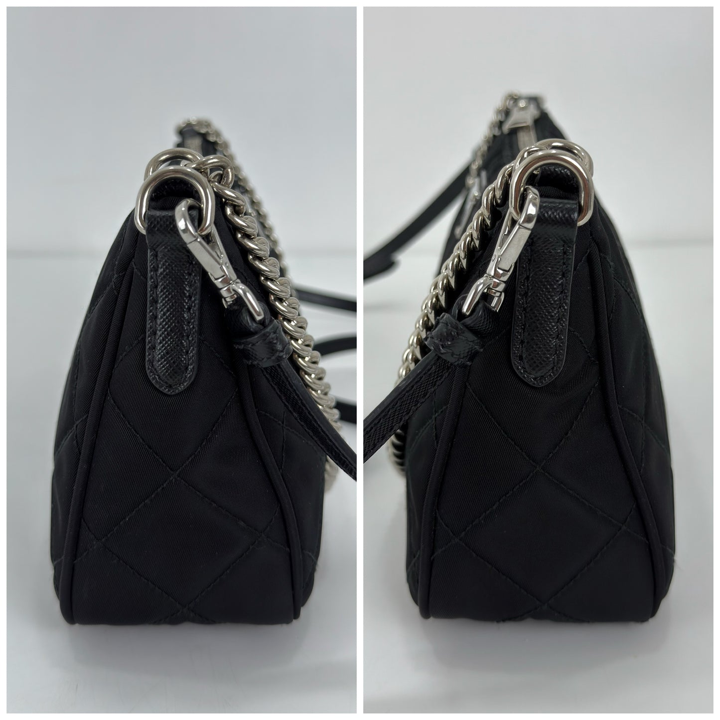 Prada Tessuto Impuntu Quilted Nylon