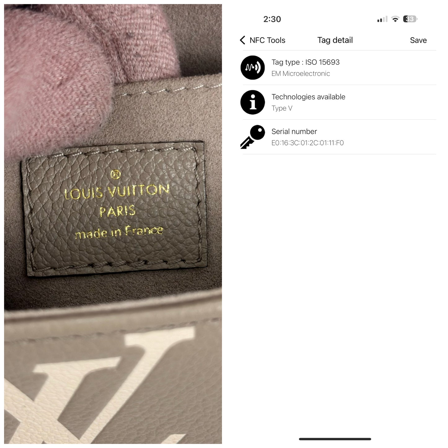 Louis Vuitton Favorite Bicolor Monogram Empreinte