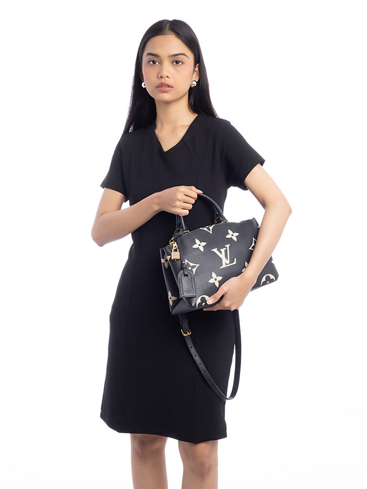 Louis Vuitton Petit Palais Bicolour Monogram Empreinte