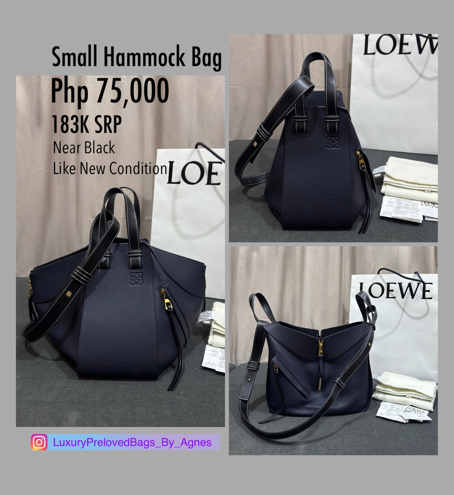 Loewe Small Hammock Bag