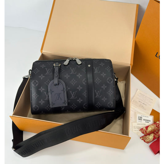 Louis Vuitton City Keepall Monogram Eclipse