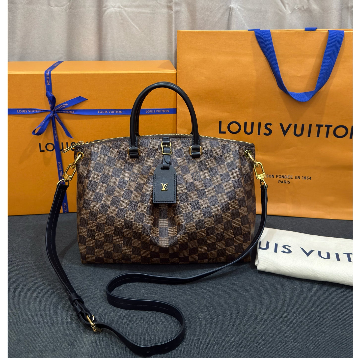 Louis Vuitton Odeon Tote MM Damier Ebene