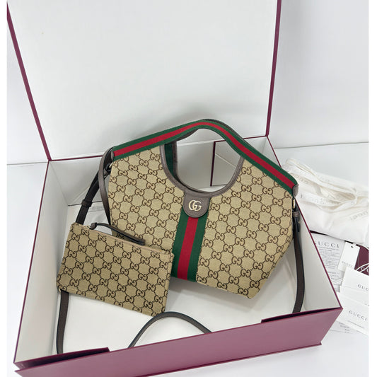 Gucci GG Giglio Small Tote Bag