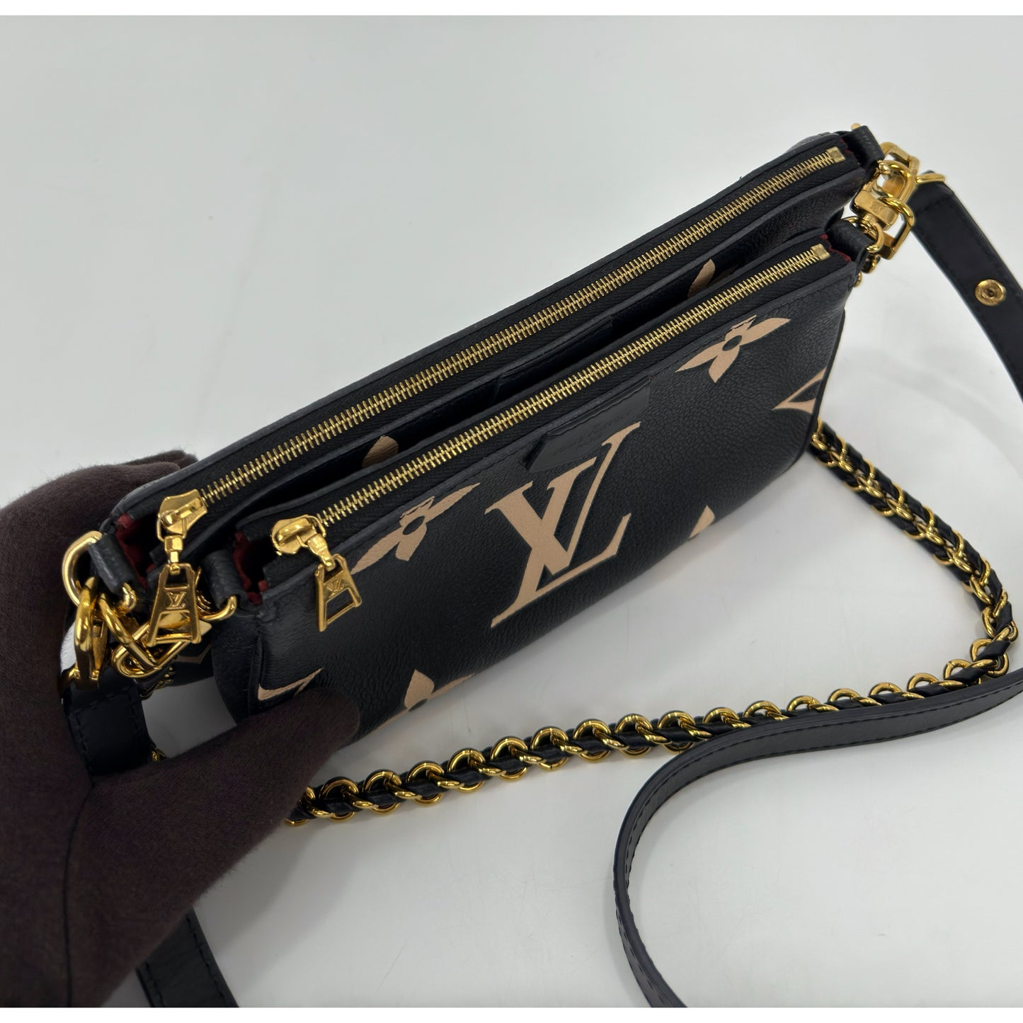 Louis Vuitton Multi Pochette Accesoires Monogram Empreinte