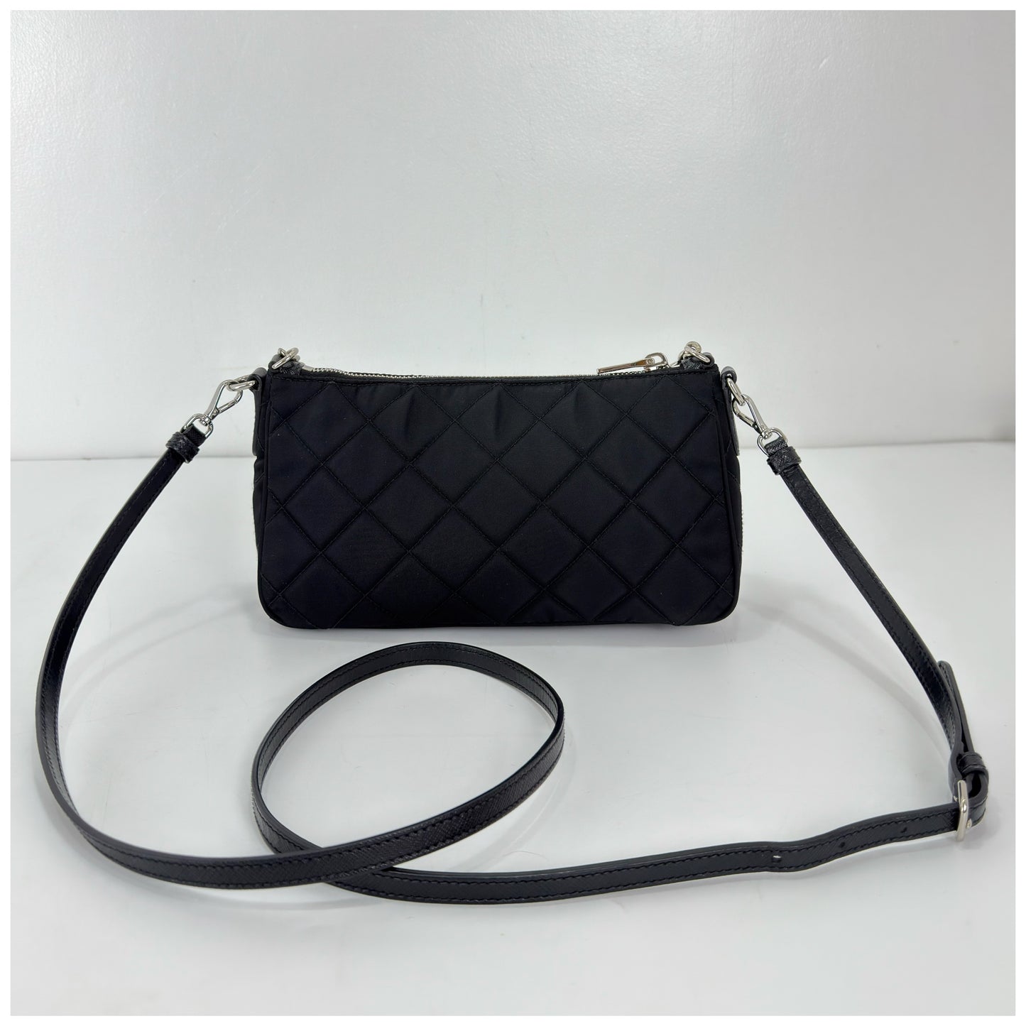 Prada Tessuto Impuntu Quilted Nylon