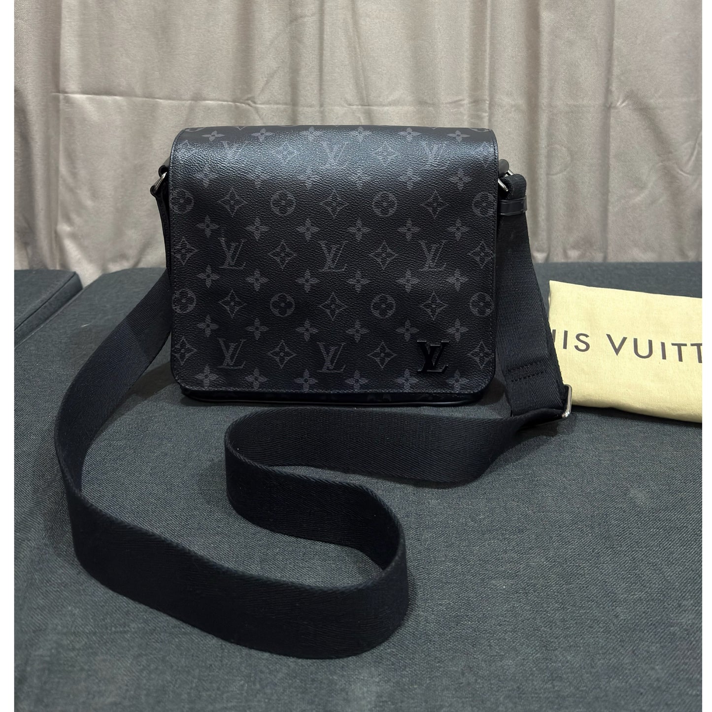 Louis Vuitton District PM Monogram Eclipse