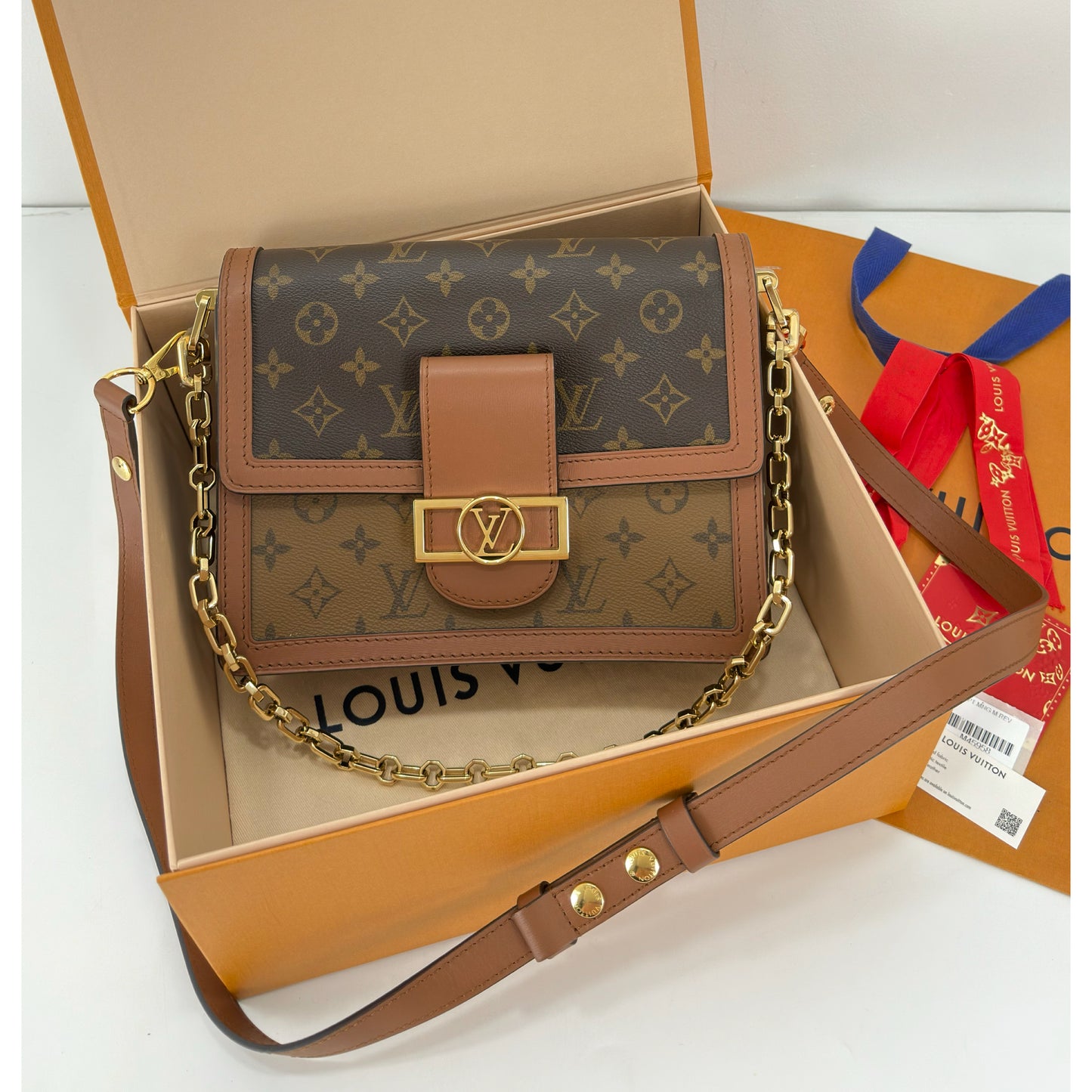 Louis Vuitton Reverse Monogram Dauphine MM