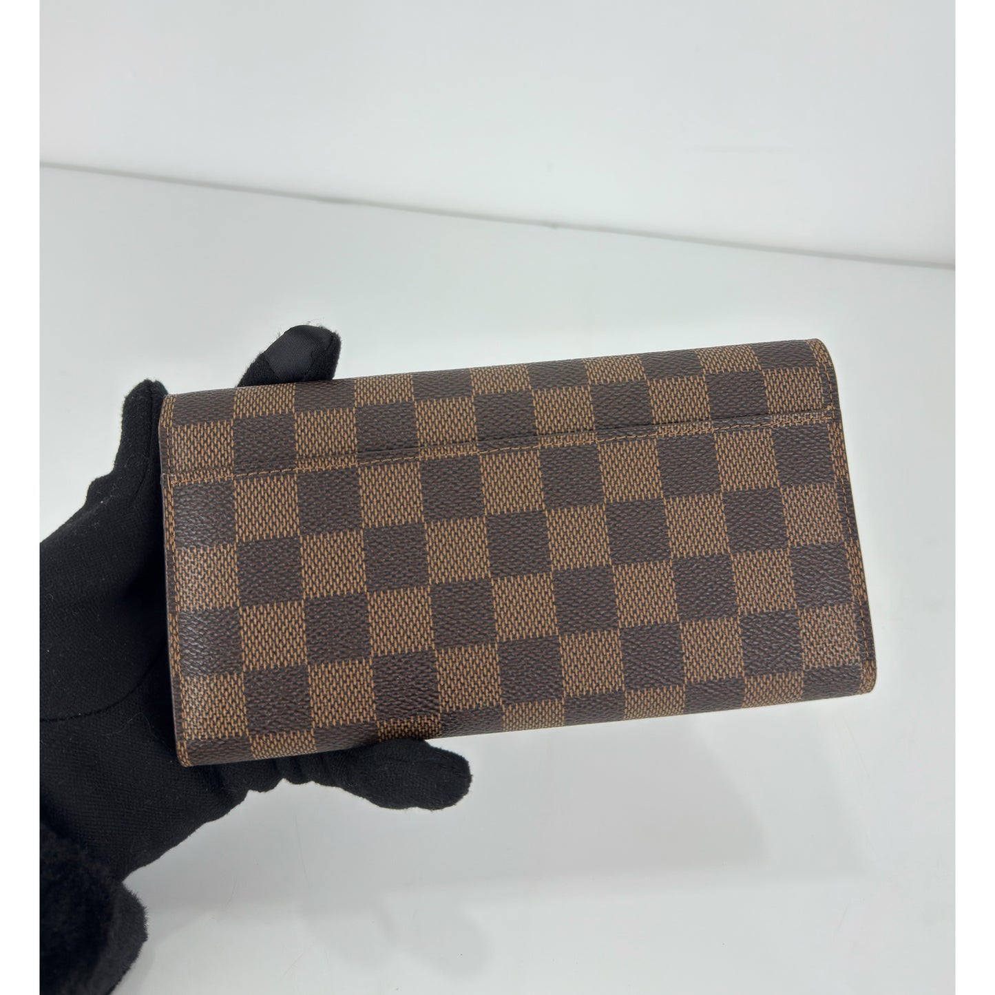 Louis Vuitton Damier Ebene Sarah Wallet