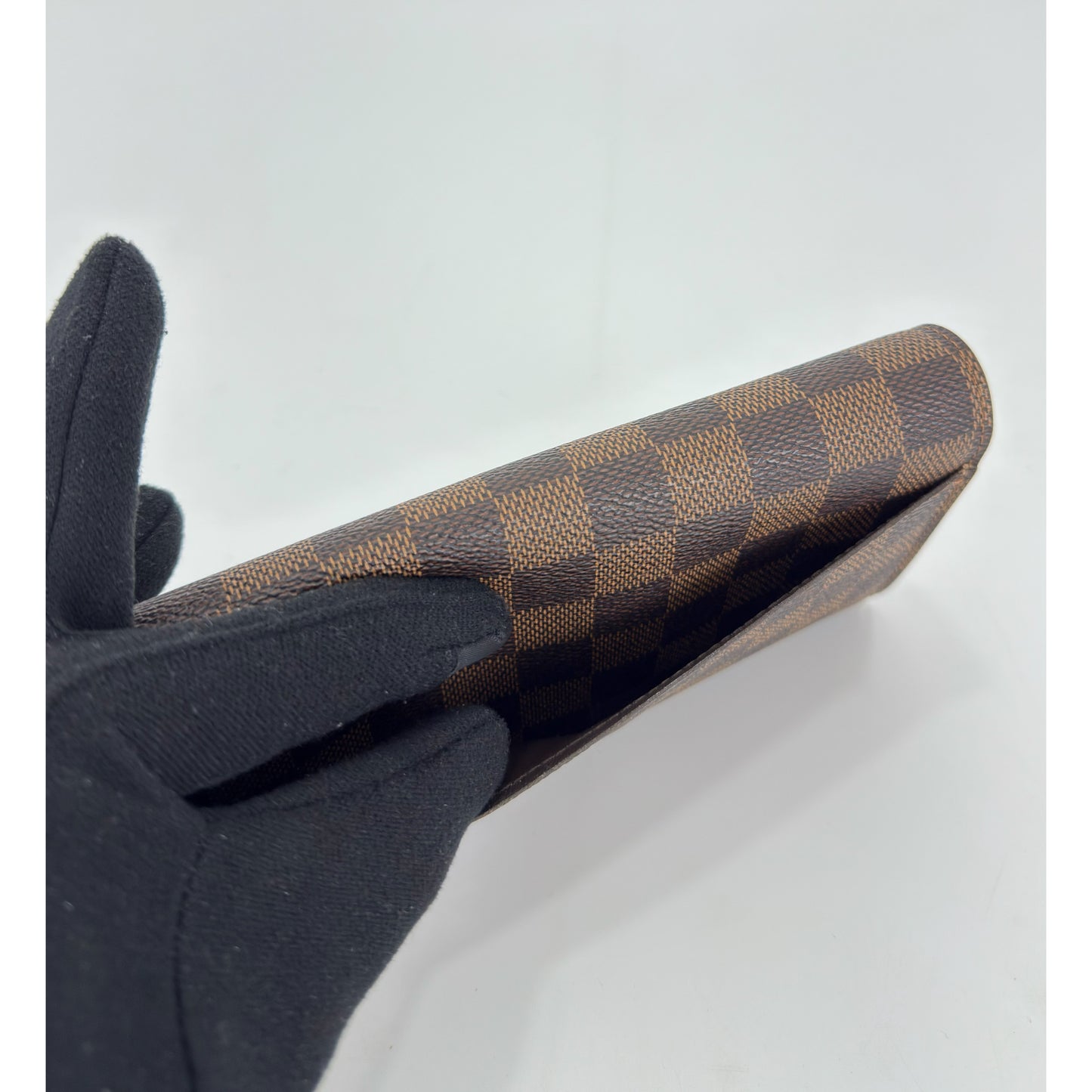 Louis Vuitton Damier Ebene Sarah Wallet