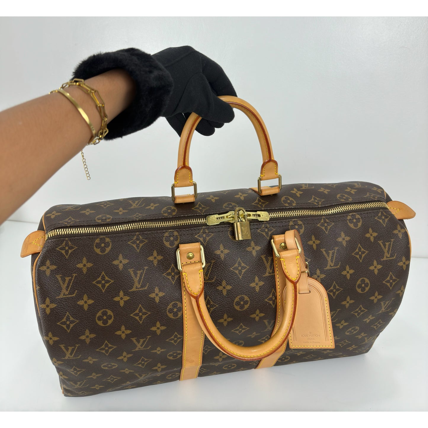 Louis Vuitton Monogram Canvas Keepal 45