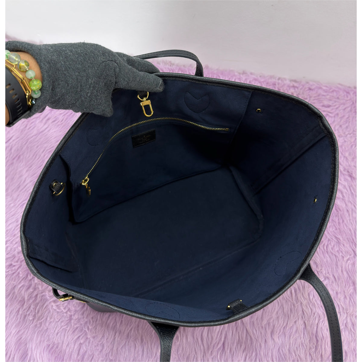 Louis Vuitton Neverfull MM Monogram Empreinte Leather