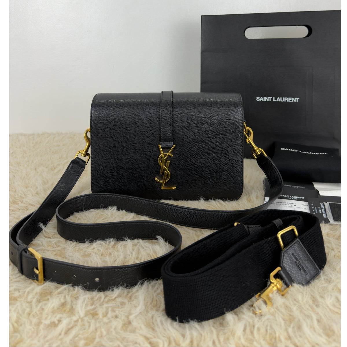 Saint Laurent Medium Classic Monogram Universite Bag