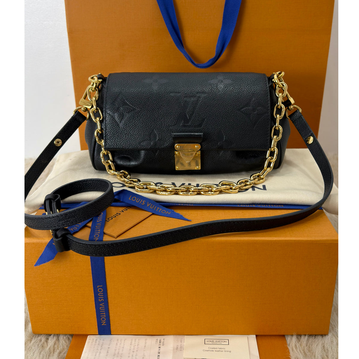 Louis Vuitton Favorite Monogram Empreinte Leather