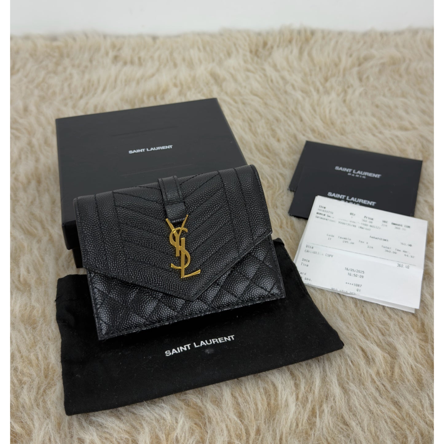 Saint Laurent Envelope Wallet