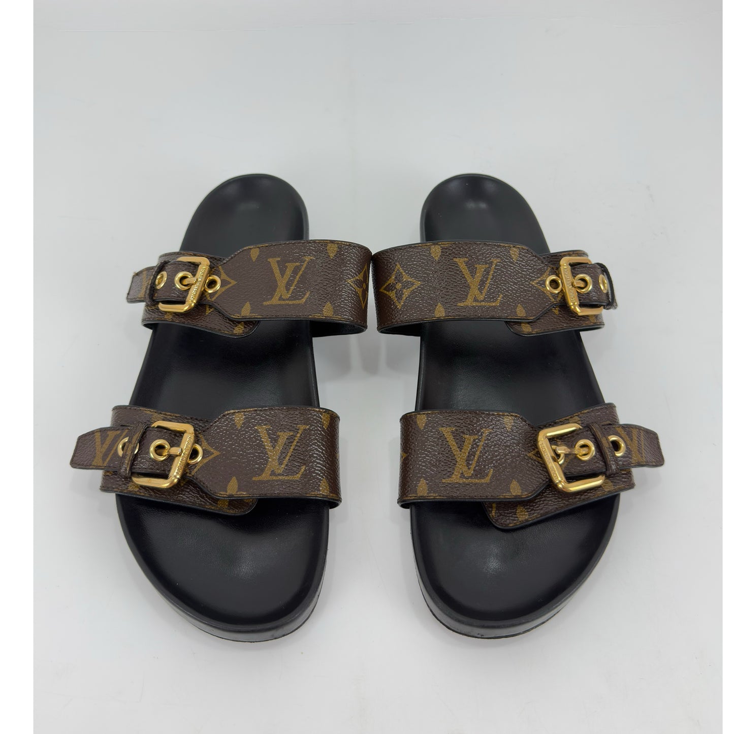 Louis Vuitton Monogram Canvas Bom Dia Comfort Mules Size 37