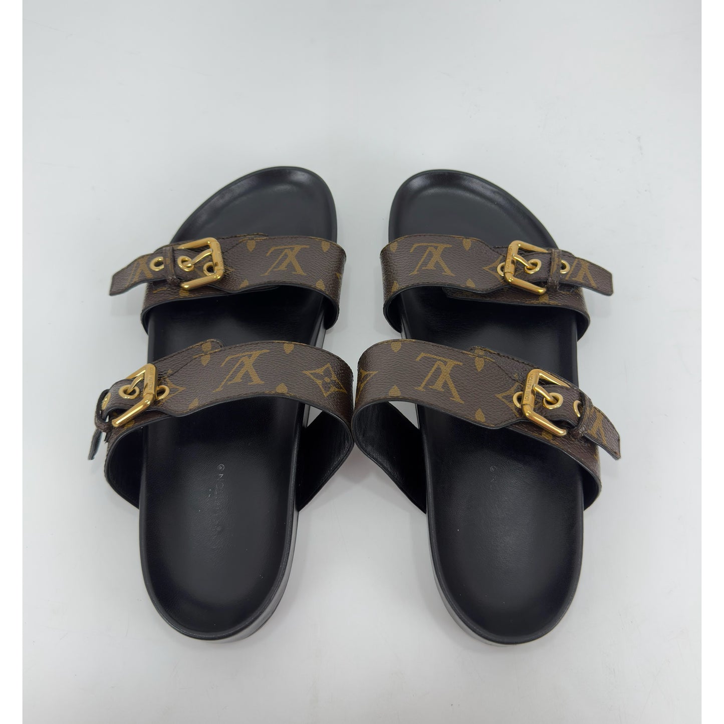 Louis Vuitton Monogram Canvas Bom Dia Comfort Mules Size 37