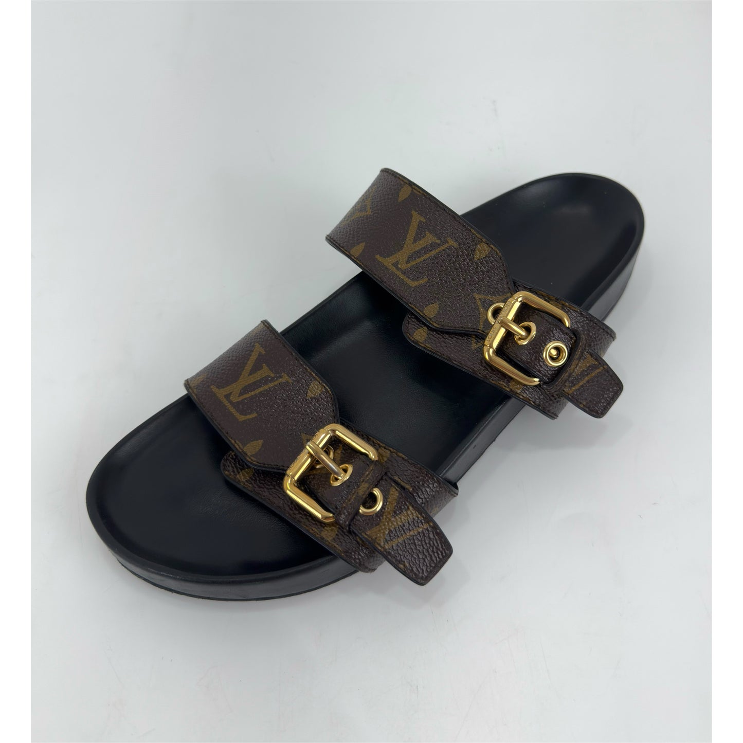 Louis Vuitton Monogram Canvas Bom Dia Comfort Mules Size 37